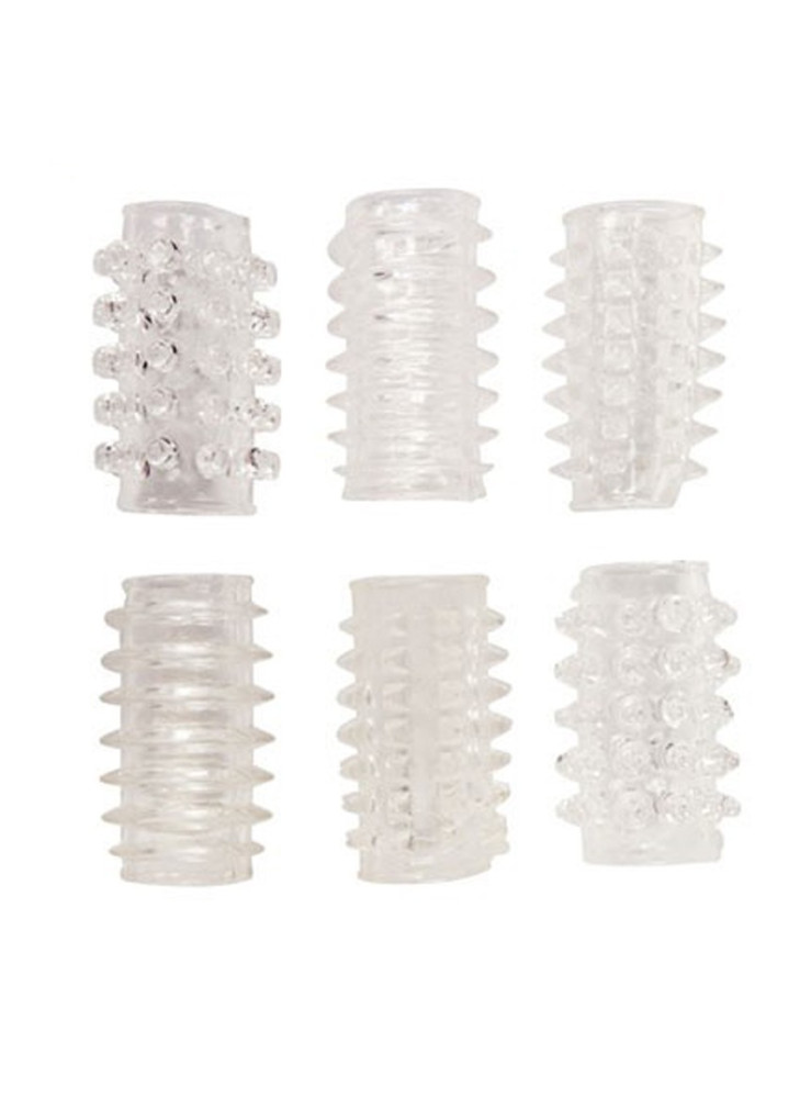 Gaine de pénis ou doigts chinois boîte de 6 - CC570043